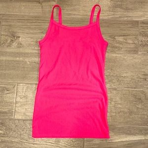 Pink tank top